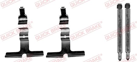 Set accesorii placute frana QUICK BRAKE 109-1676