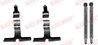Set accesorii placute frana QUICK BRAKE 109-1676