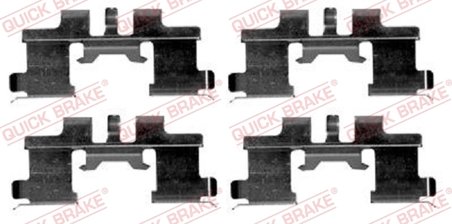 Set accesorii placute frana QUICK BRAKE 109-1677