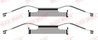 Set accesorii placute frana QUICK BRAKE 109-1680