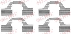 Set accesorii placute frana QUICK BRAKE 109-1684