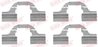 SET ACCESORII PLACUTE FRANA QUICK BRAKE 109-1684 - Compatibil cu CITROEN, FIAT, PEUGEOT