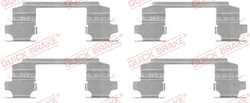 Set accesorii placute frana QUICK BRAKE 109-1686