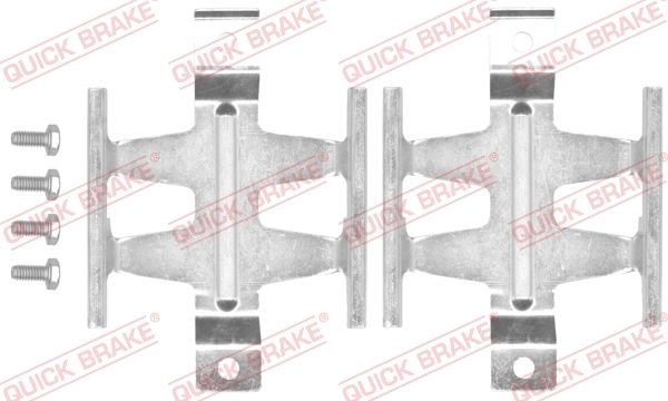 Set accesorii placute frana QUICK BRAKE 109-1687