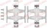Set accesorii placute frana QUICK BRAKE 109-1687