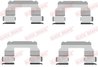 Set accesorii placute frana QUICK BRAKE 109-1689