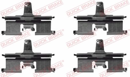 Set accesorii placute frana QUICK BRAKE 109-1692