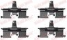 Set accesorii placute frana QUICK BRAKE 109-1692