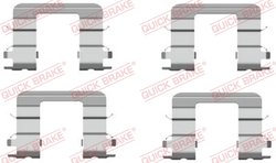 Set accesorii placute frana QUICK BRAKE 109-1696