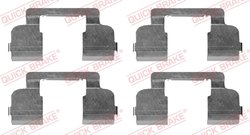 SET ACCESORII PLACUTE FRANA QUICK BRAKE 109-1698 - Compatibil cu DACIA, LADA, RENAULT