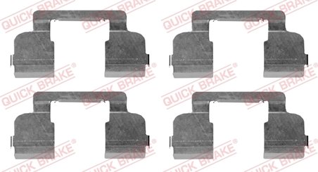 Set accesorii placute frana QUICK BRAKE 109-1698