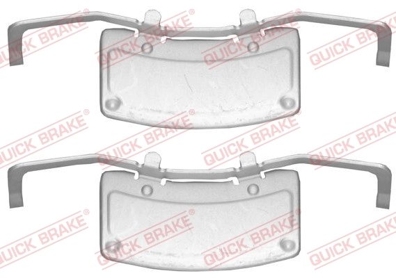 Set accesorii placute frana QUICK BRAKE 109-1706