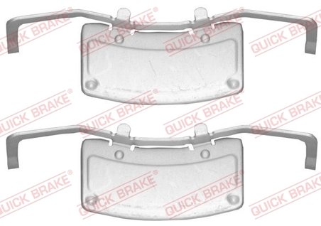 Set accesorii placute frana QUICK BRAKE 109-1706