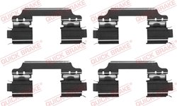 Set accesorii placute frana QUICK BRAKE 109-1707