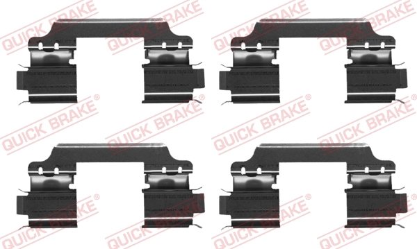 Set accesorii placute frana QUICK BRAKE 109-1707