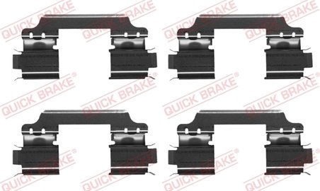 Set accesorii placute frana QUICK BRAKE 109-1707