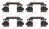 Set accesorii placute frana QUICK BRAKE 109-1707