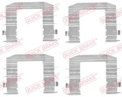Set accesorii placute frana QUICK BRAKE 109-1708