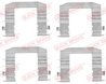 Set accesorii placute frana QUICK BRAKE 109-1708