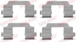 Set accesorii placute frana QUICK BRAKE 109-1709