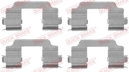 Set accesorii placute frana QUICK BRAKE 109-1709