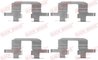 Set accesorii placute frana QUICK BRAKE 109-1711