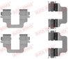 Set accesorii placute frana QUICK BRAKE 109-1712