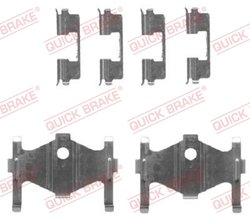 Set accesorii placute frana QUICK BRAKE 109-1710