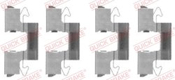 Set accesorii placute frana QUICK BRAKE 109-1714