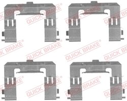 Set accesorii placute frana QUICK BRAKE 109-1715