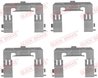 Set accesorii placute frana QUICK BRAKE 109-1715