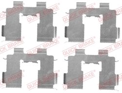 Set accesorii placute frana QUICK BRAKE 109-1717