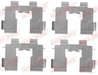 Set accesorii placute frana QUICK BRAKE 109-1717