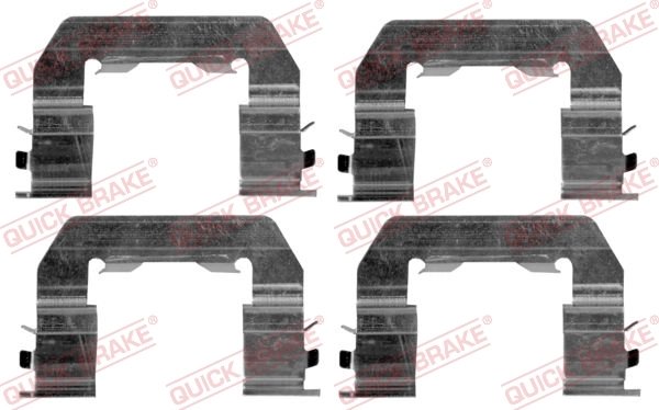 SET ACCESORII PLACUTE FRANA QUICK BRAKE 109-1719 - Compatibil cu HYUNDAI, KIA