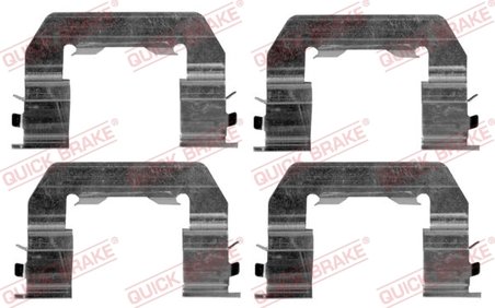 SET ACCESORII PLACUTE FRANA QUICK BRAKE 109-1719 - Compatibil cu HYUNDAI, KIA