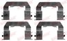 SET ACCESORII PLACUTE FRANA QUICK BRAKE 109-1719 - Compatibil cu HYUNDAI, KIA