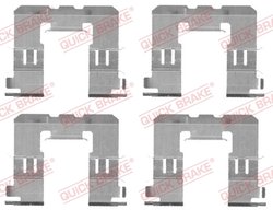 Set accesorii placute frana QUICK BRAKE 109-1721