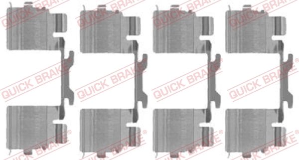 Set accesorii placute frana QUICK BRAKE 109-1725