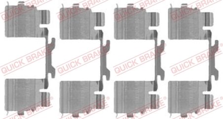 Set accesorii placute frana QUICK BRAKE 109-1725
