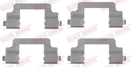 Set accesorii placute frana QUICK BRAKE 109-1727