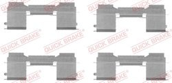 Set accesorii placute frana QUICK BRAKE 109-1729