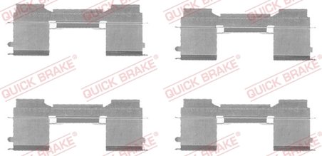 Set accesorii placute frana QUICK BRAKE 109-1729