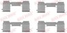 Set accesorii placute frana QUICK BRAKE 109-1729