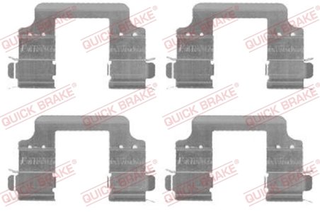 Set accesorii placute frana QUICK BRAKE 109-1728