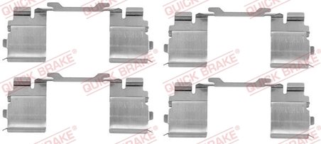 Set accesorii placute frana QUICK BRAKE 109-1730