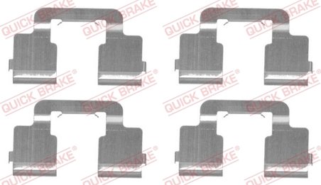 Set accesorii placute frana QUICK BRAKE 109-1733