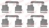 Set accesorii placute frana QUICK BRAKE 109-1733