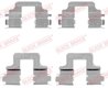 Set accesorii placute frana QUICK BRAKE 109-1731