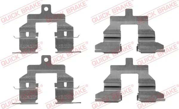 Set accesorii placute frana QUICK BRAKE 109-1737
