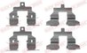Set accesorii placute frana QUICK BRAKE 109-1737